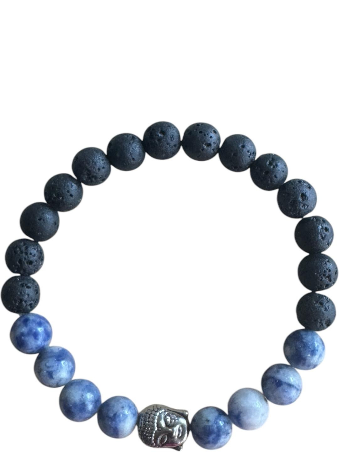 Gems Guru Unisex Beaded Slip-on Bracelet