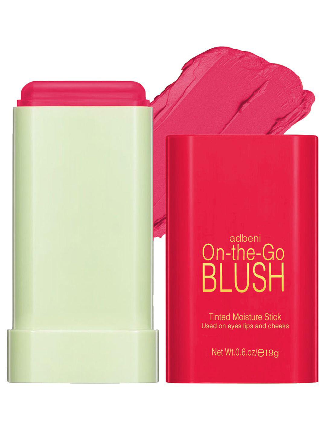 Adbeni Imported Da Girl On-The-Go Blush- 20 g- Coral Pink