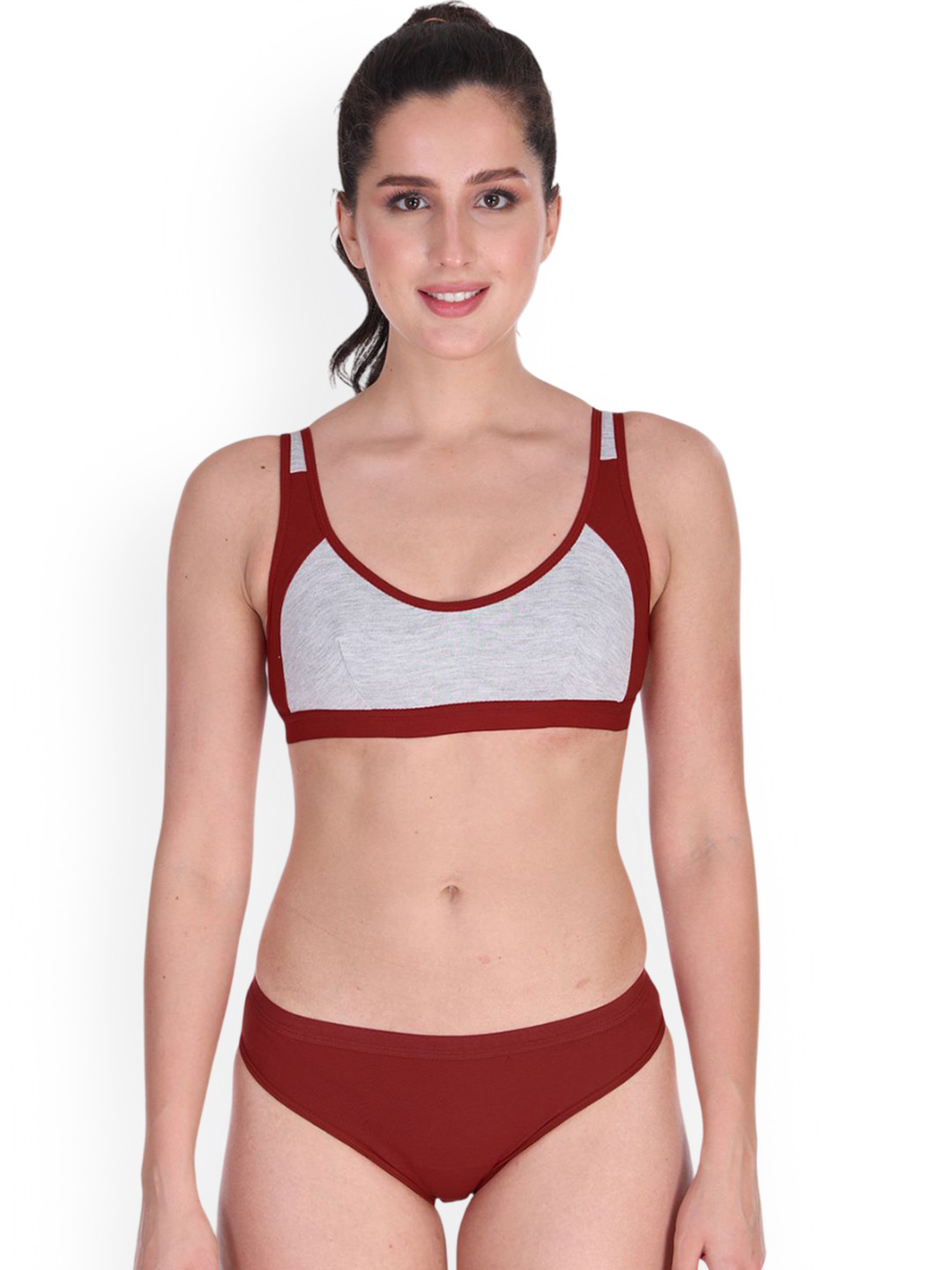 Samvar Cotton Non-PaddedLingerieSet B_SNYC-Set_M