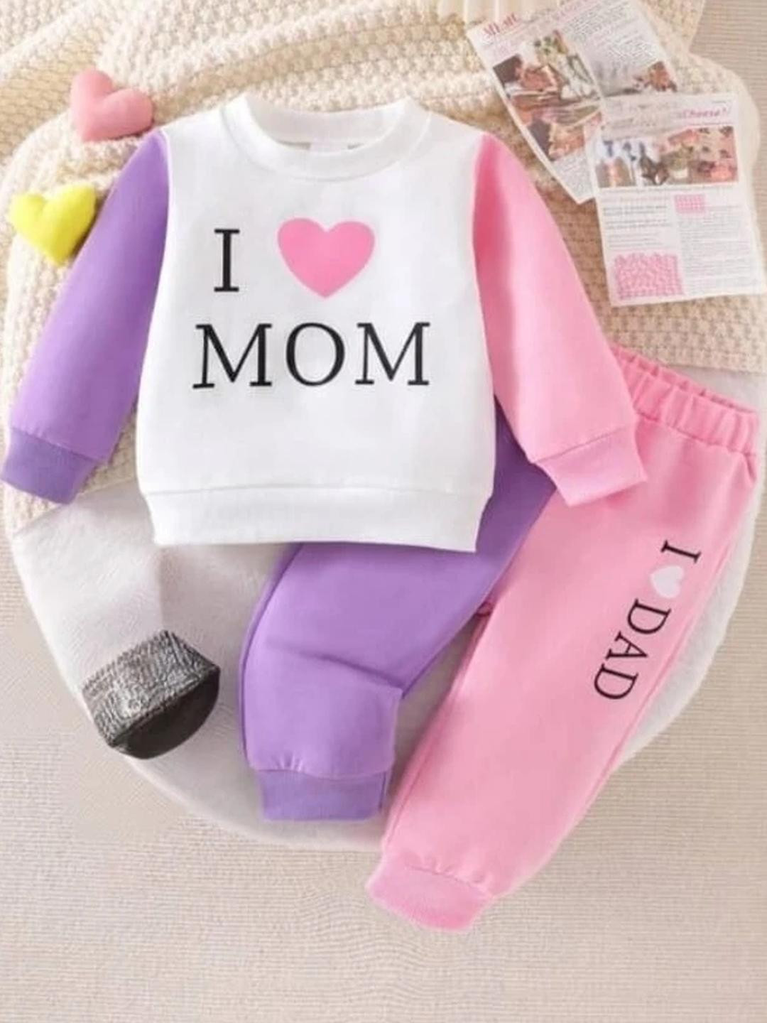 ELPIXIE FASHION Unisex White Clothing Set