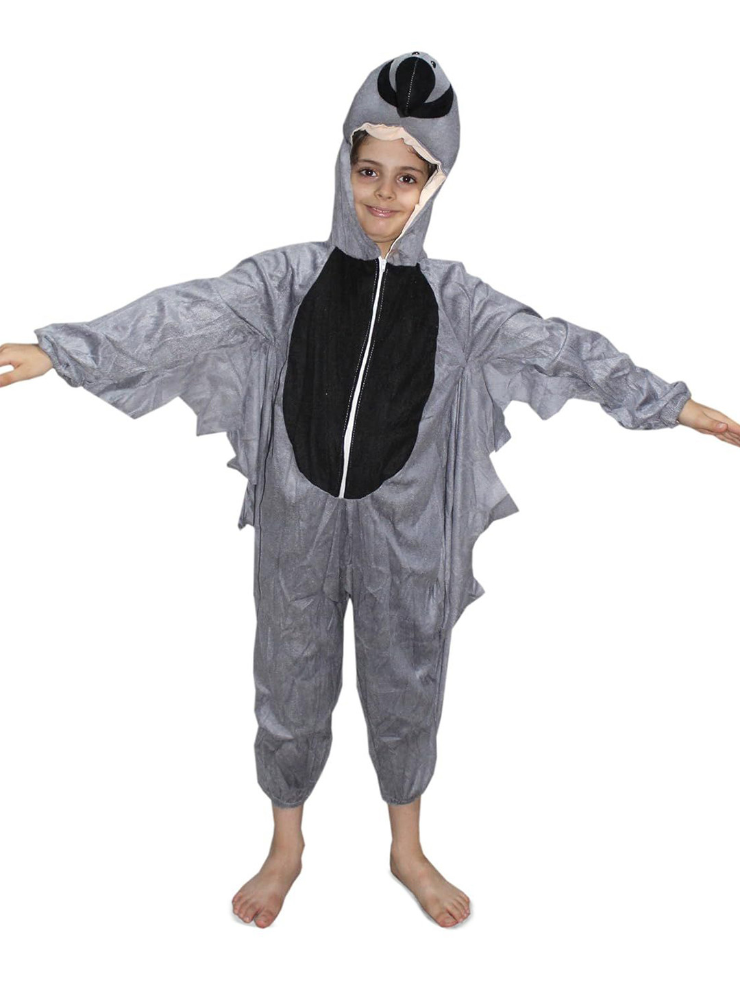Kaku Fancy dresses Kids Hooded Pigeon Dress