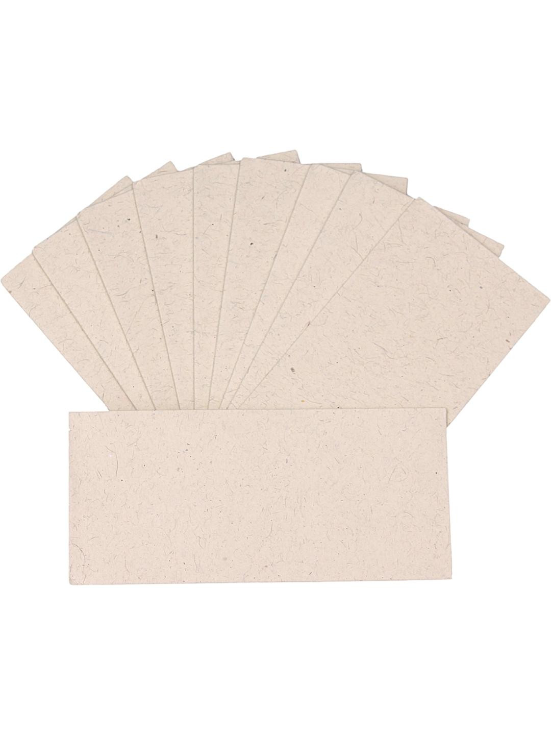 LIFAFEWALA Set of 10 Grey Money Envelope