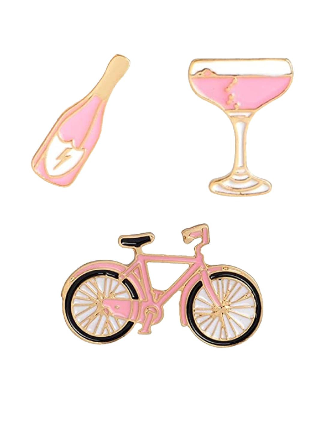 FURE French Summer Enamel Lapel Pin Brooch