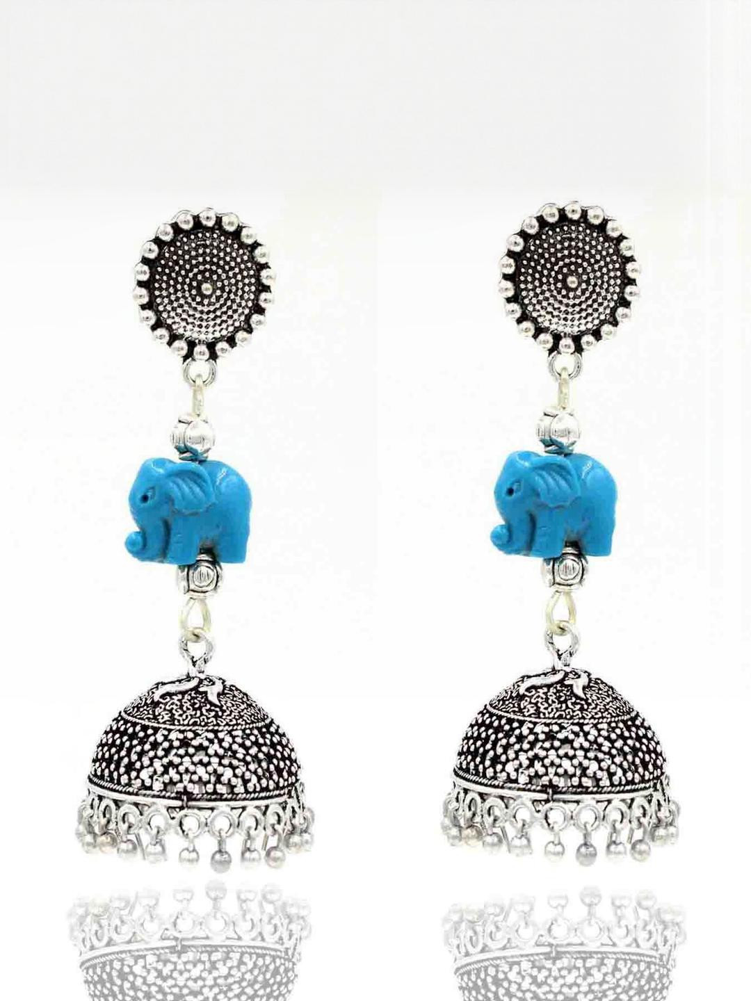 Gurjari Jewellers Tops with ELEPHANT beads Earrings