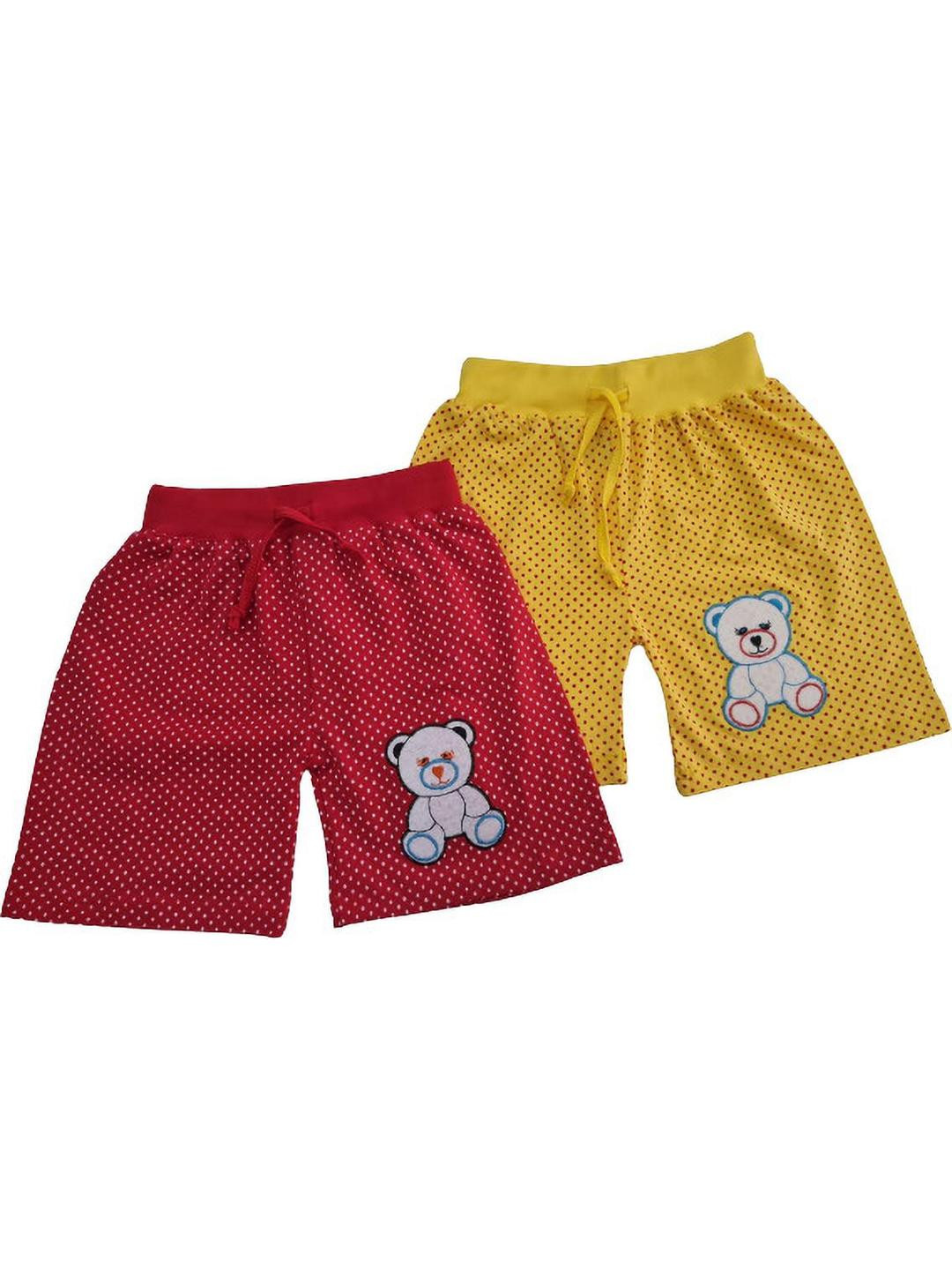 Little funky Kids Pack Of 2 Printed Shorts