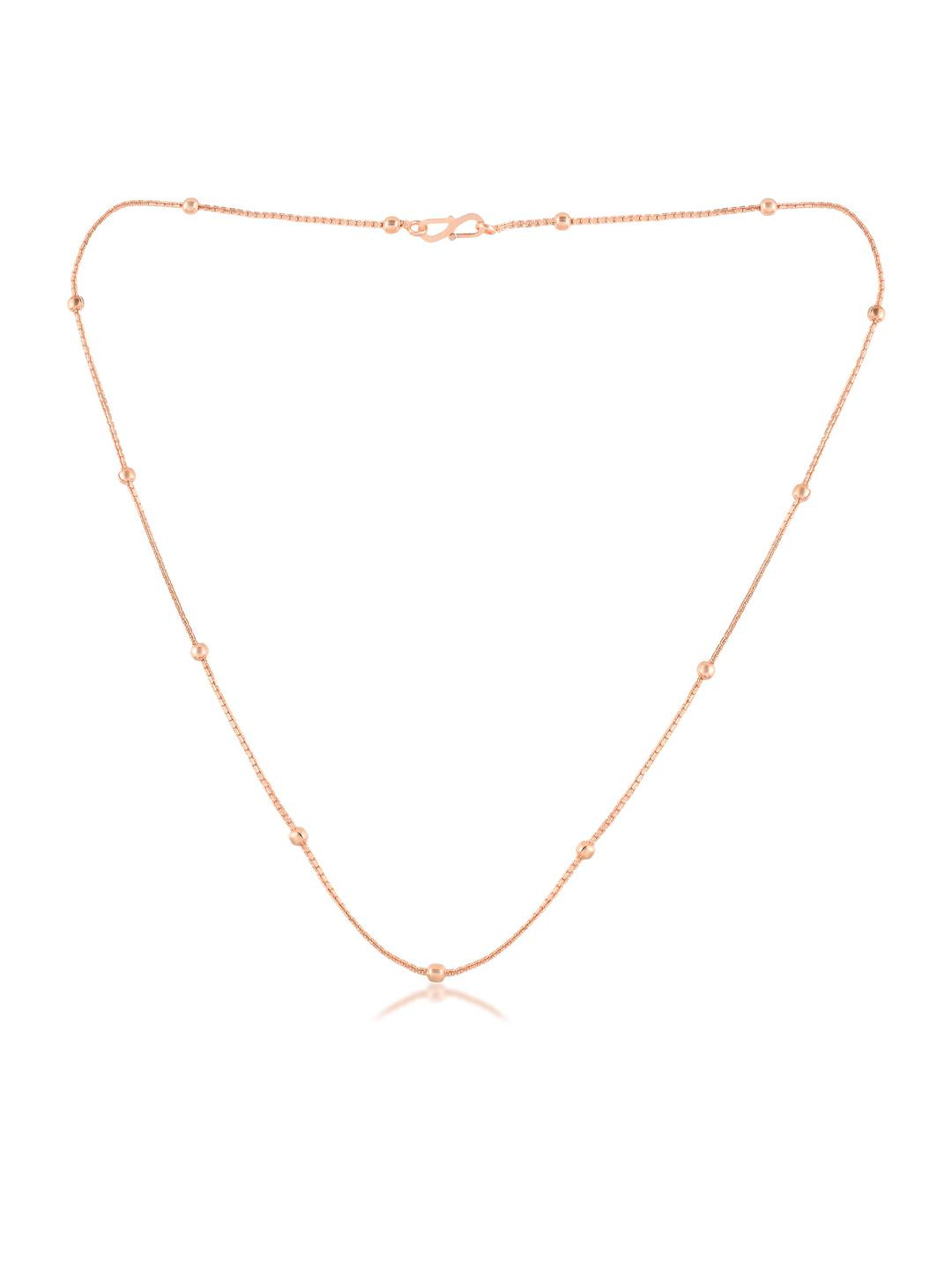 Missmister Unisex Copper-Plated Chain