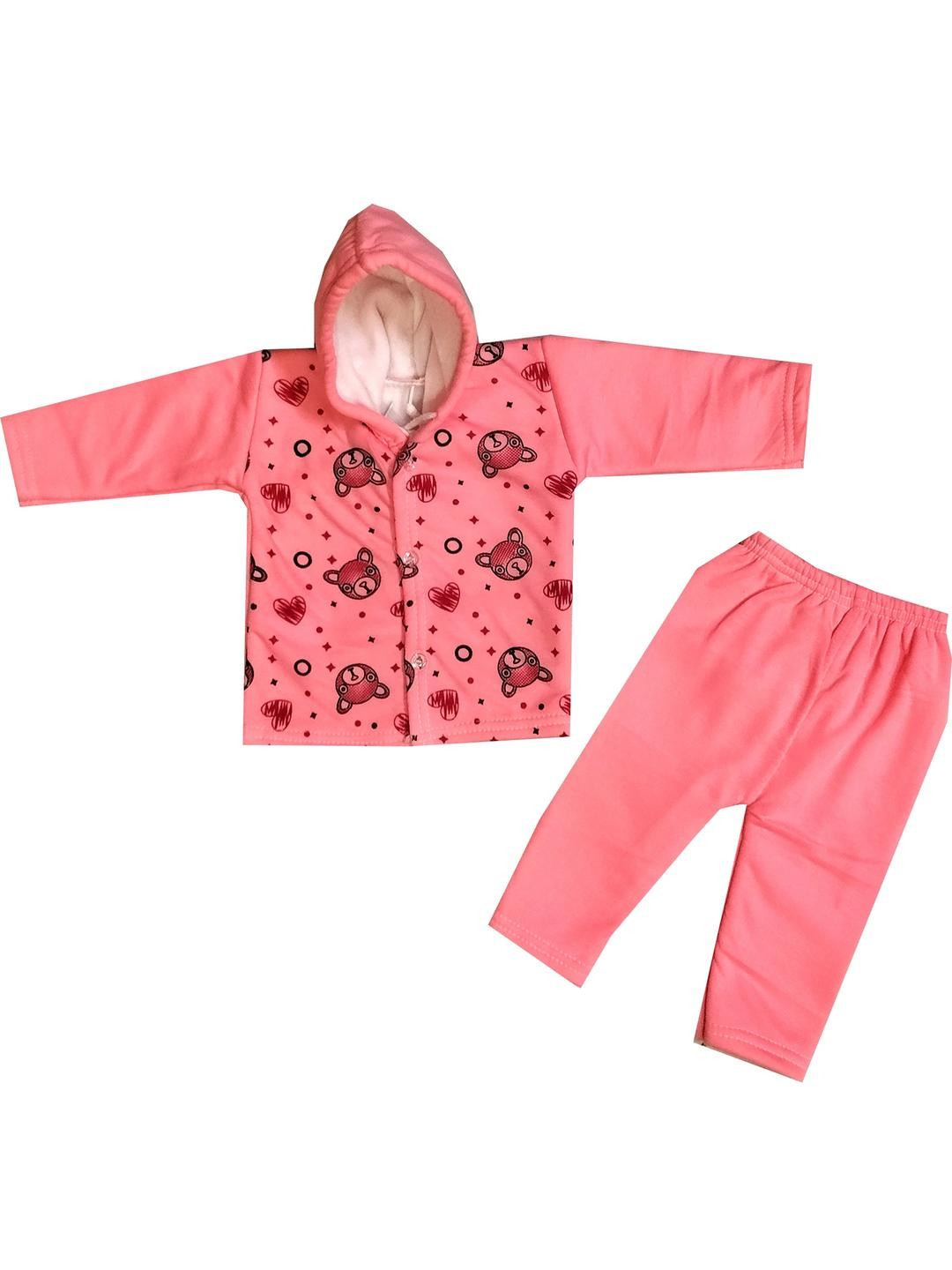 Fly Step Unisex Pink Clothing Set