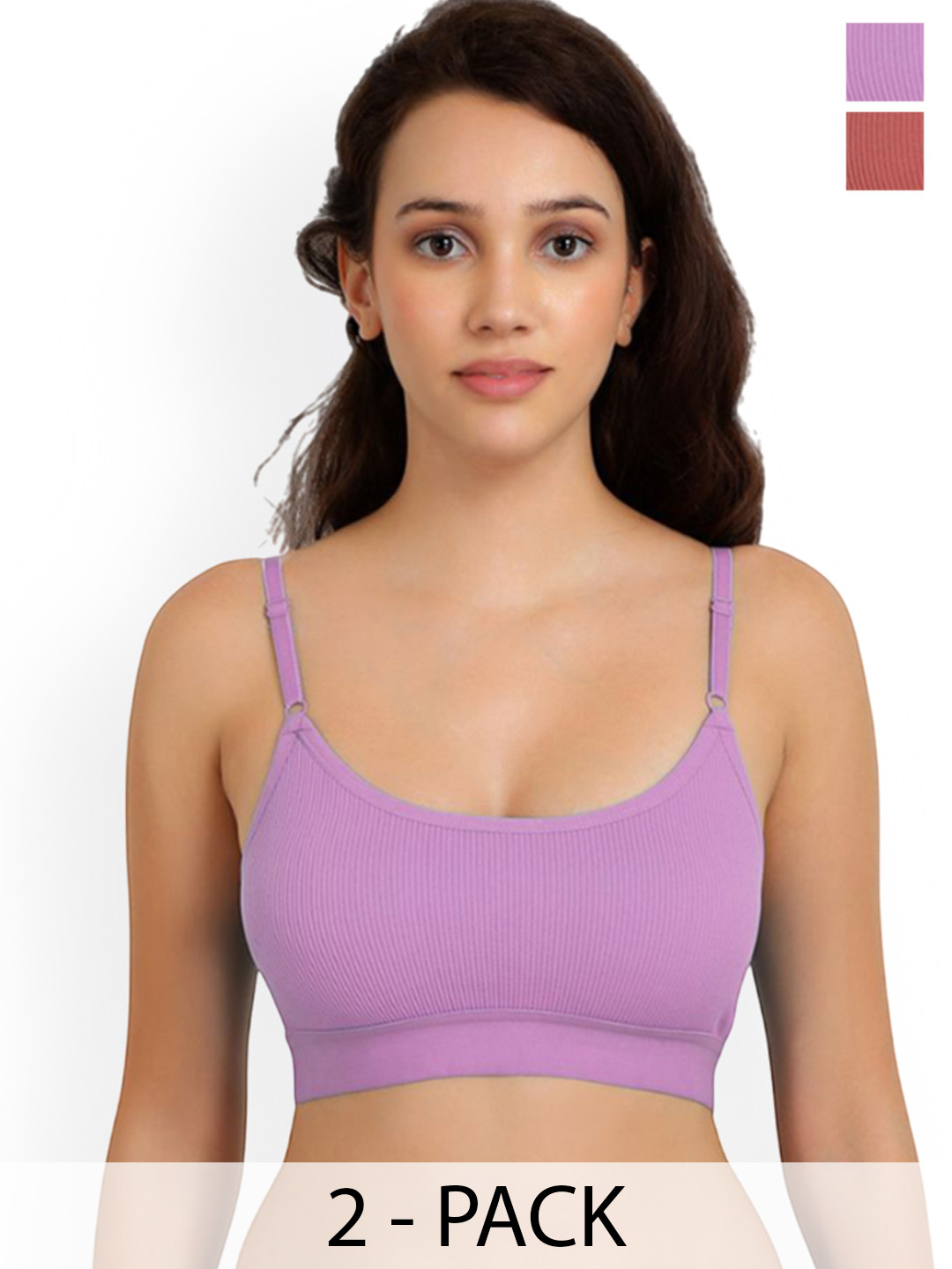 Samvar Pack Of 2 Non-Padded Lingerie Set  Goma Set_Pu,O