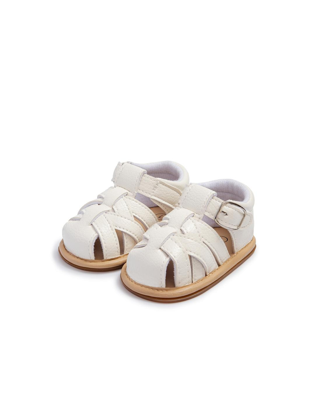 NESKA MODA Girls White Sandals