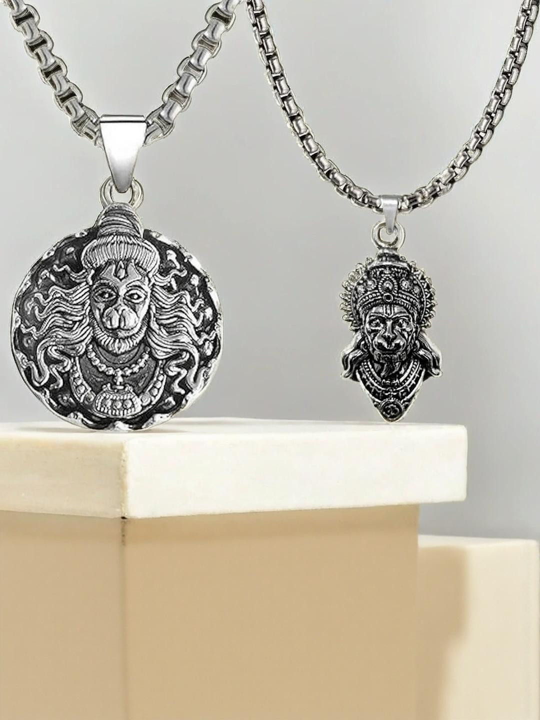 Airtick Men Silver Pendant