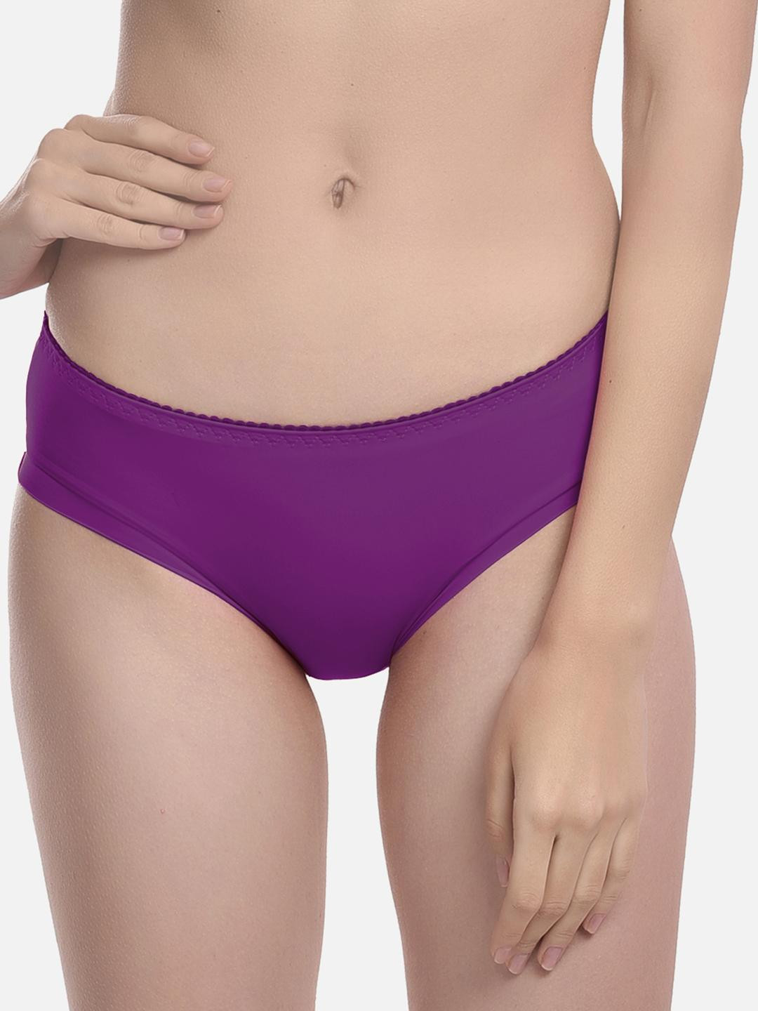 Samvar Women Purple Briefs