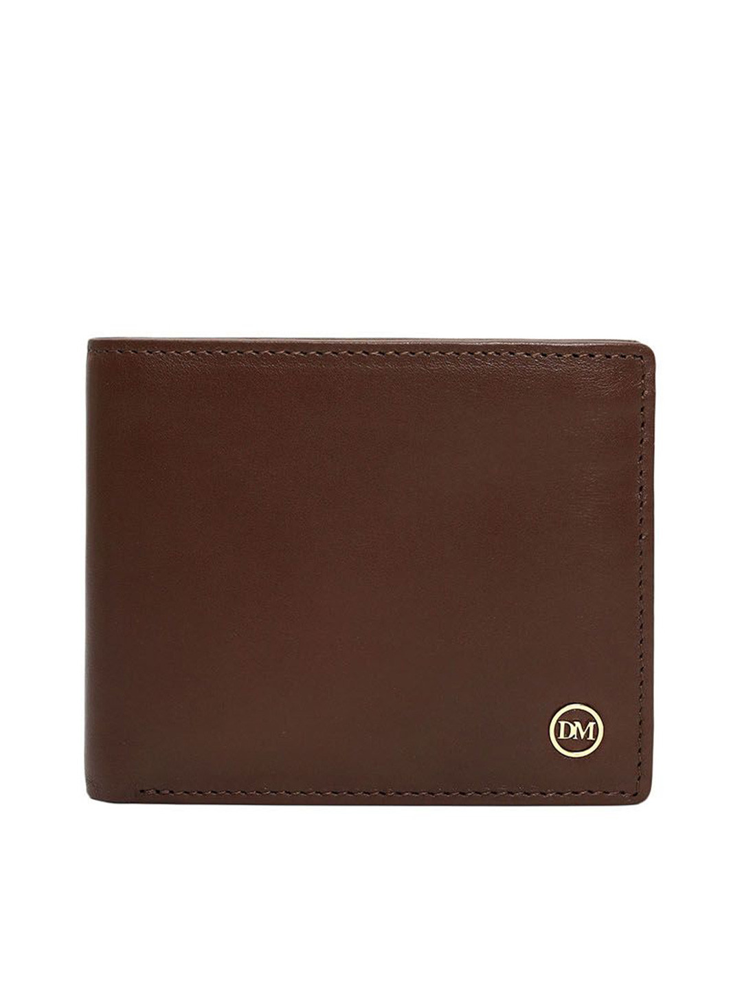 Da Milano Men Solid Short Three Fold Wallet