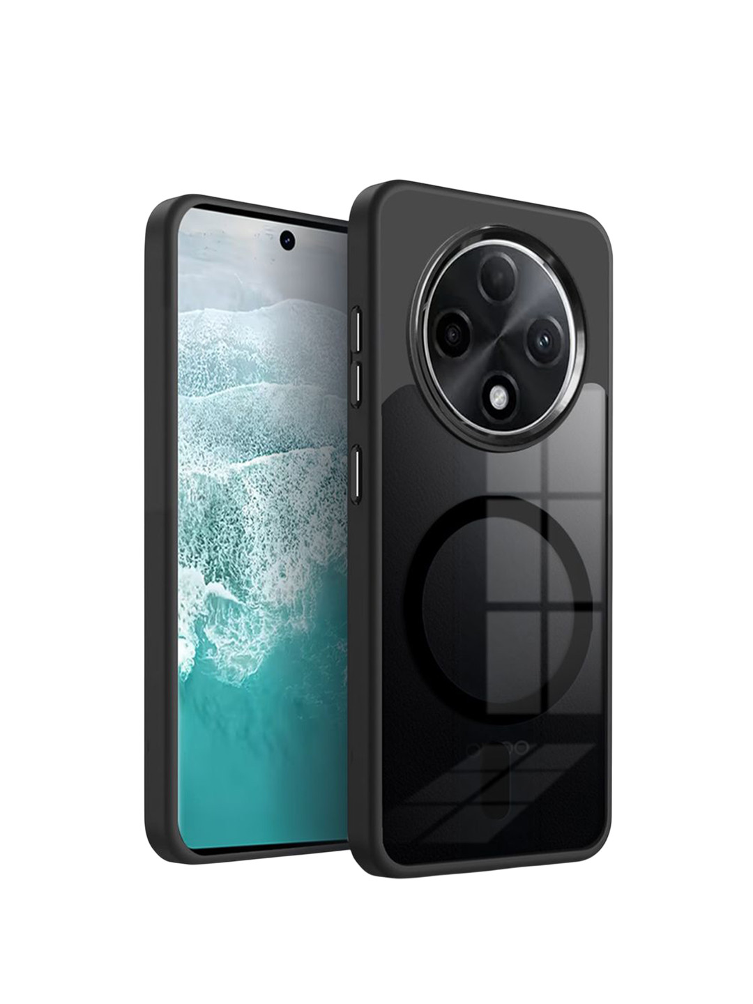 Karwan Oppo F27 Pro Solid Printed Back Case Mobile Accessories