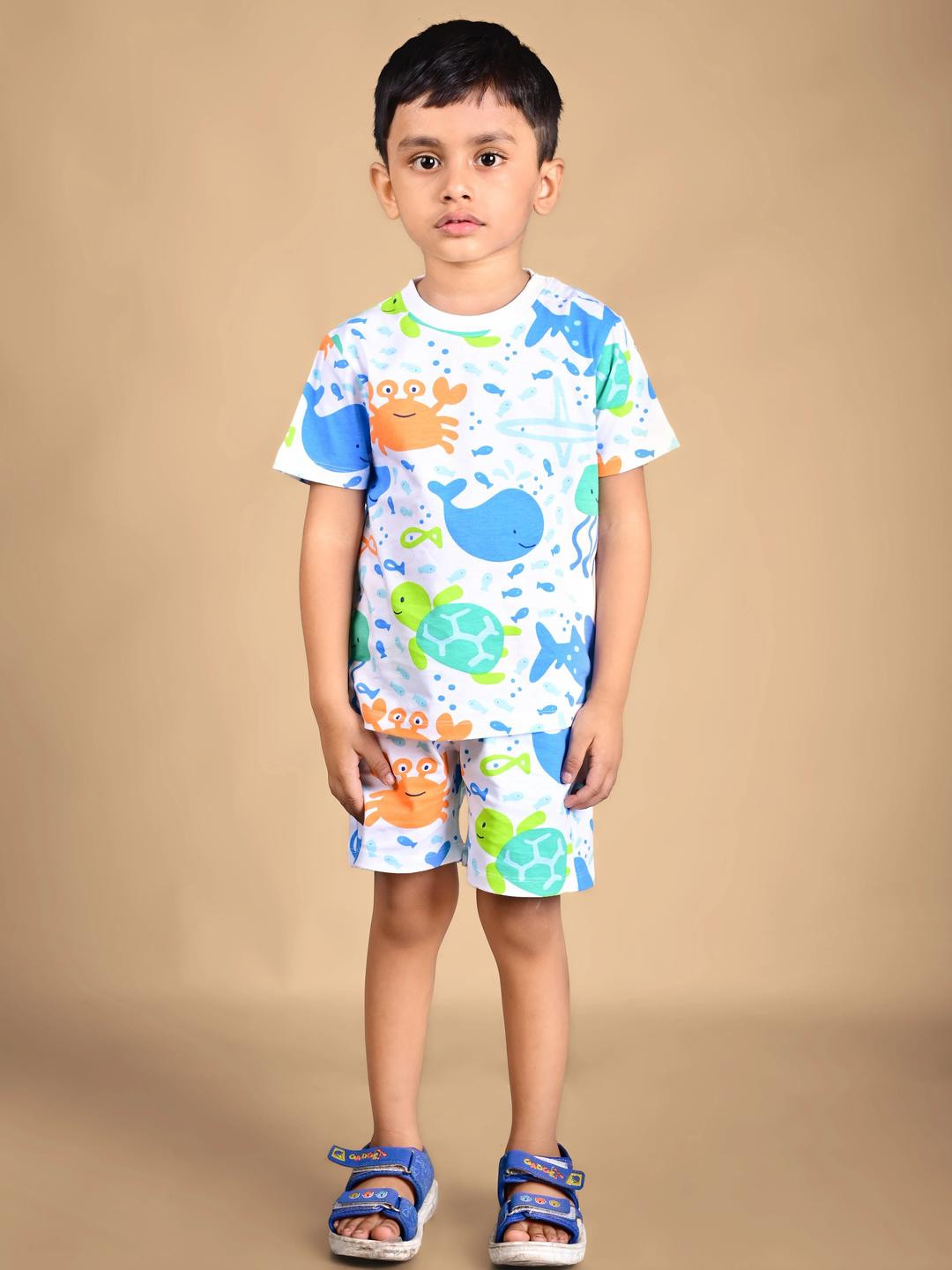 Dear to Dad Boys White Clothing Set