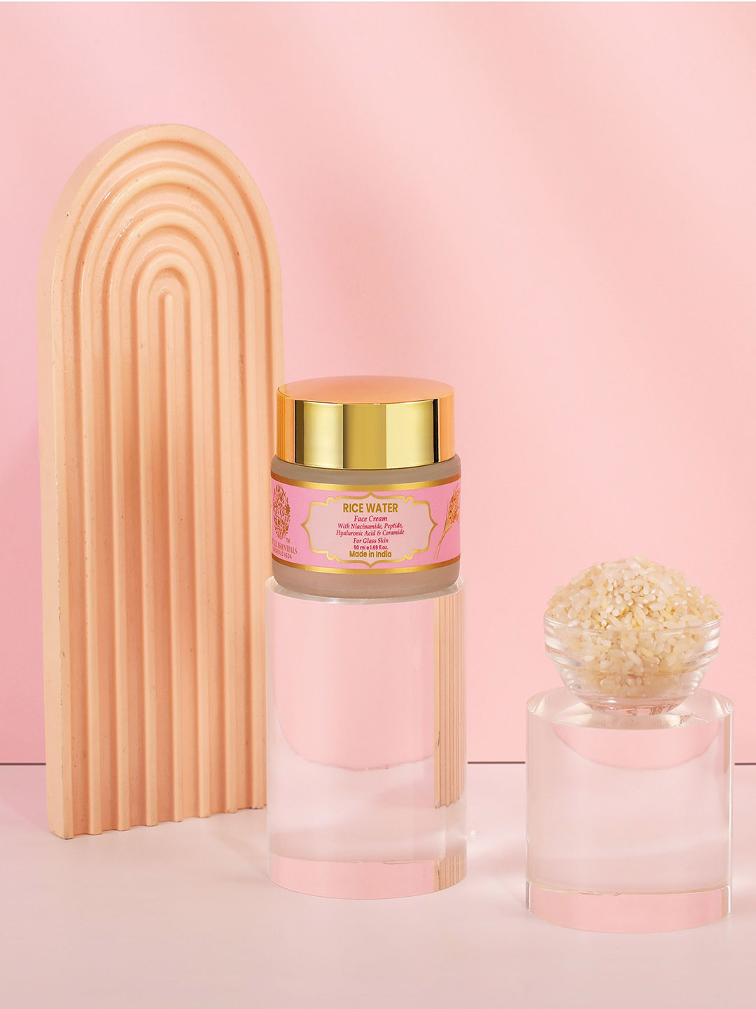 RYLLZ ESSENTIALS Rice Water Moisturizing Cream With Niacinamide - 50 ml