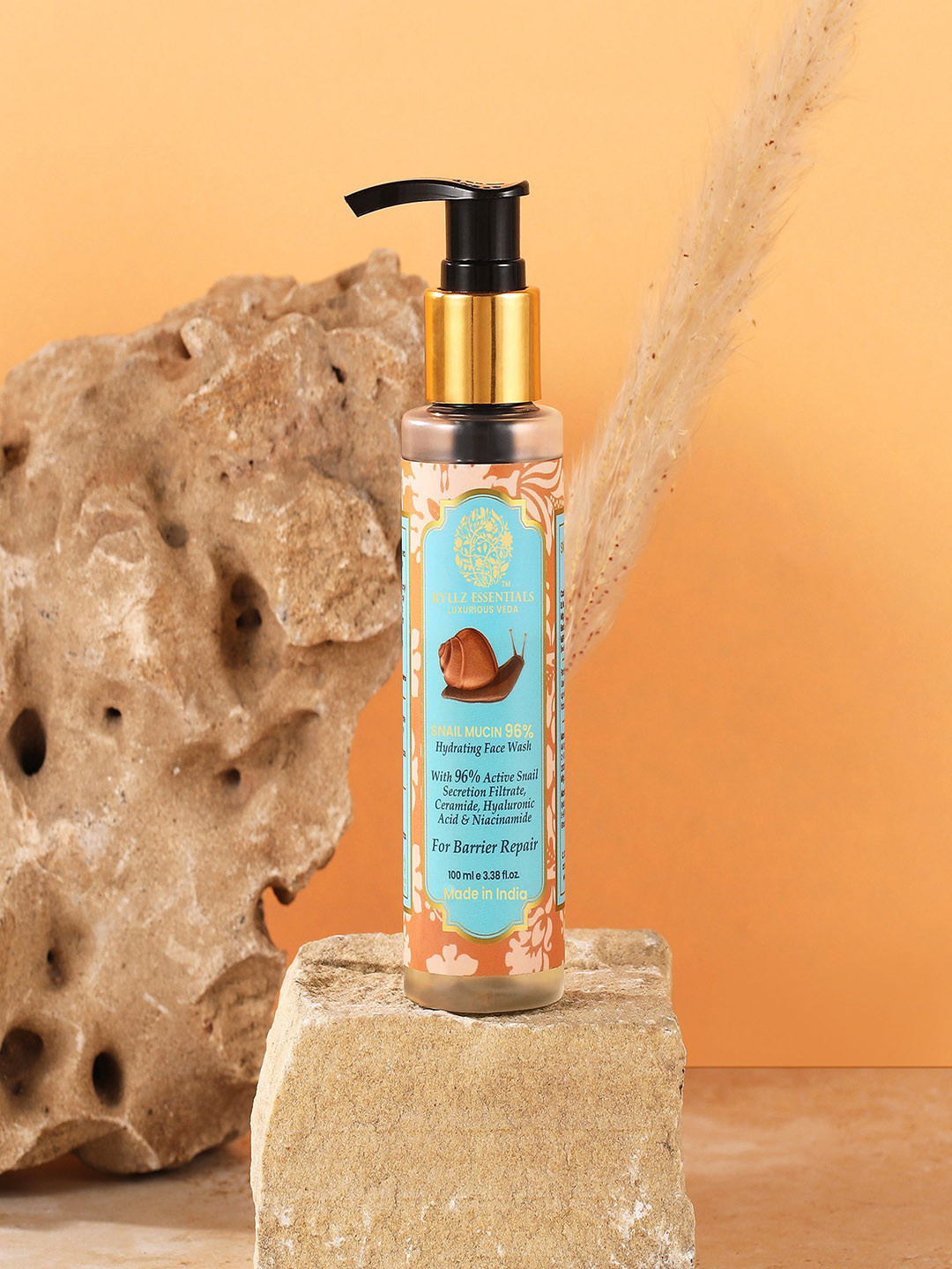 RYLLZ ESSENTIALS Snail Mucin Face Wash - 100 ml