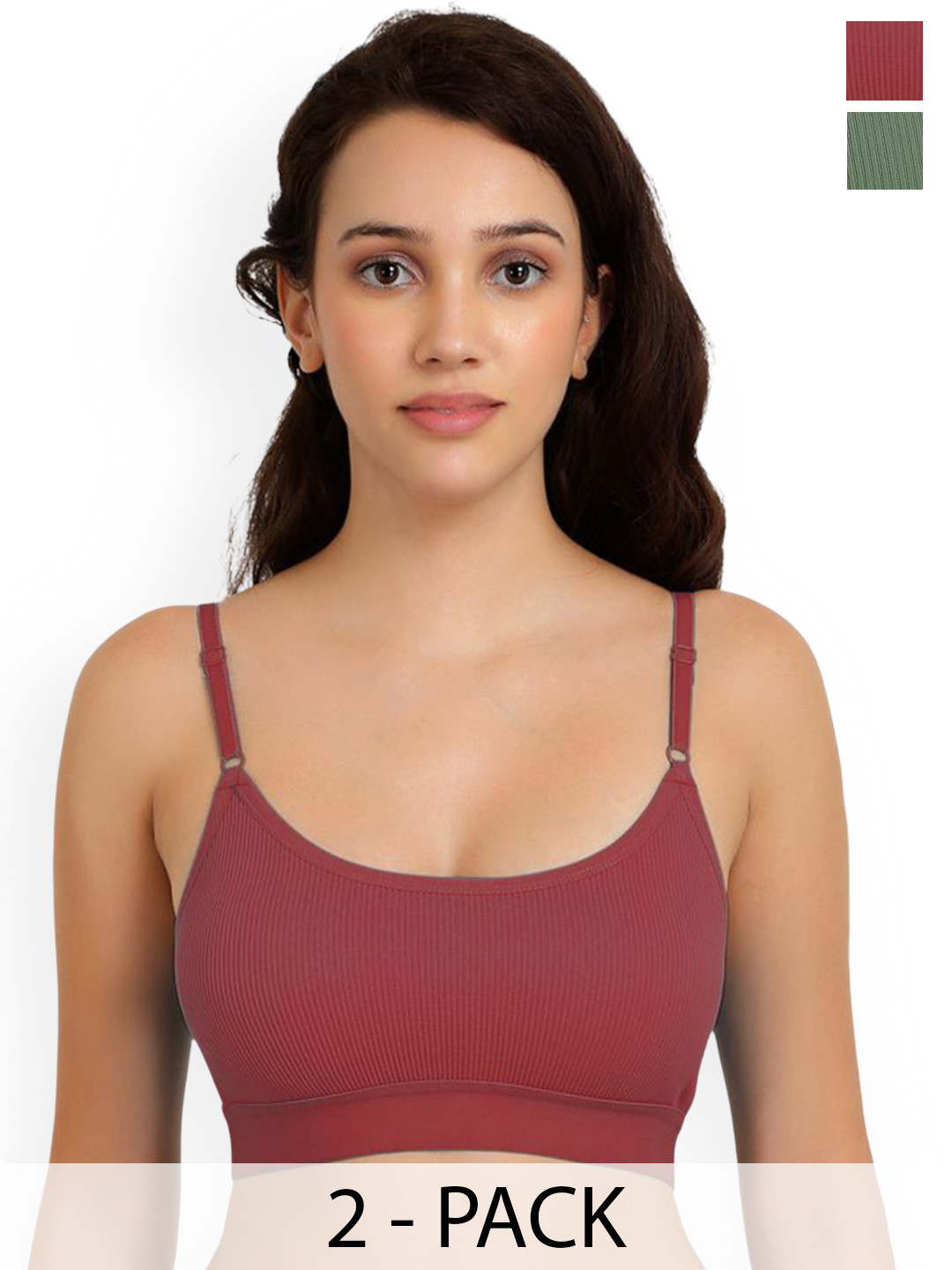 Samvar Pack Of 2 Non Padded Lingerie Sets B_Goma Set_M,G