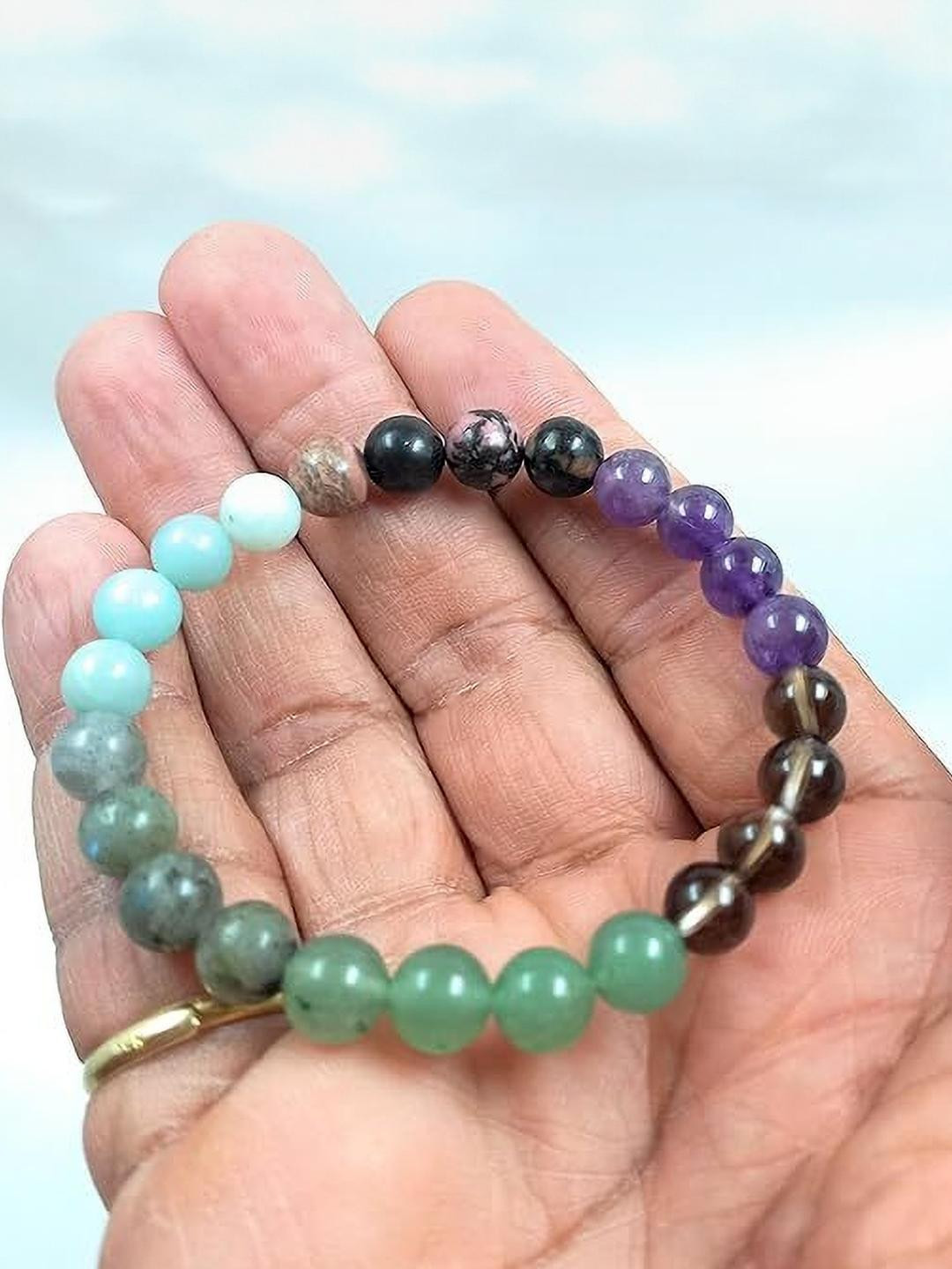 VIBESLE Unisex Handcrafted Multicolour Bracelet