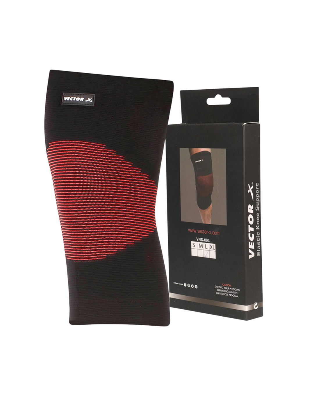 VECTOR X Breathable Elastic Knee Support