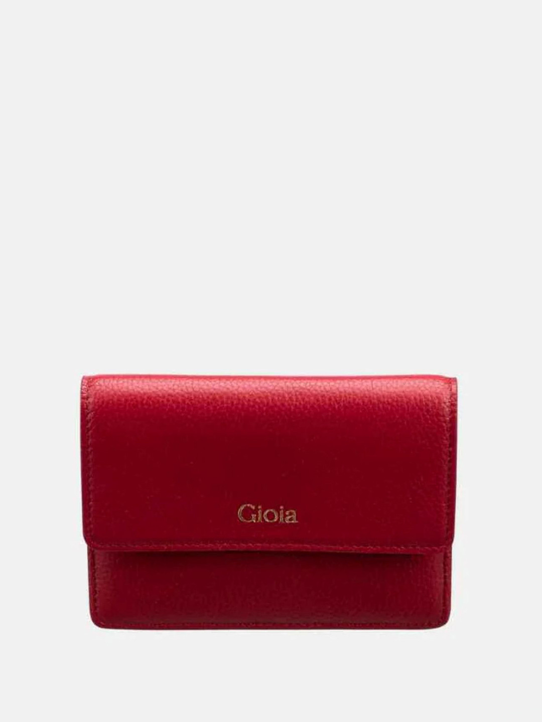 GIOIA Women Red Leather Ava Wallet