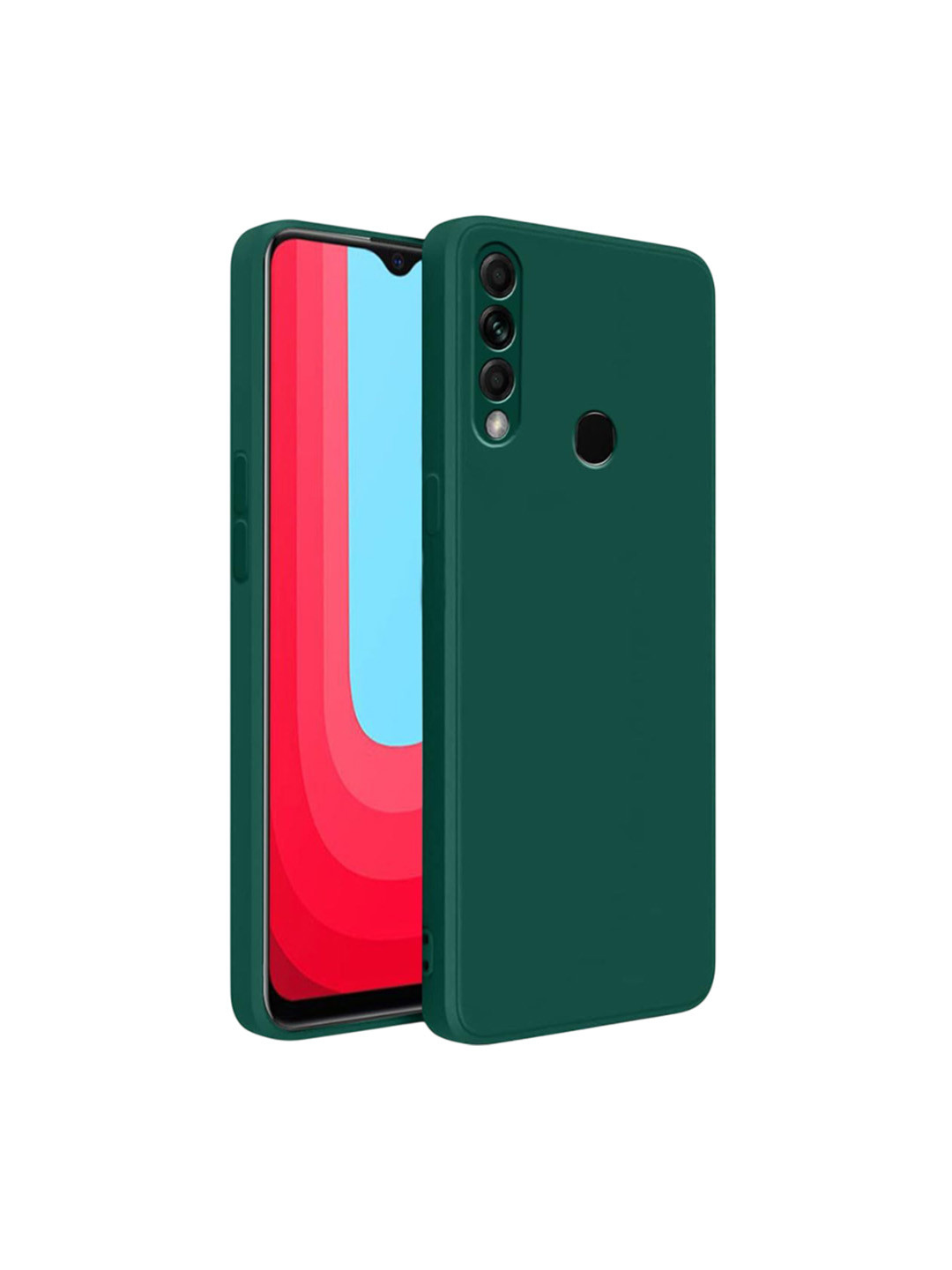 LIRAMARK Vivo Y19 Solid Printed Back Case Mobile Accessories