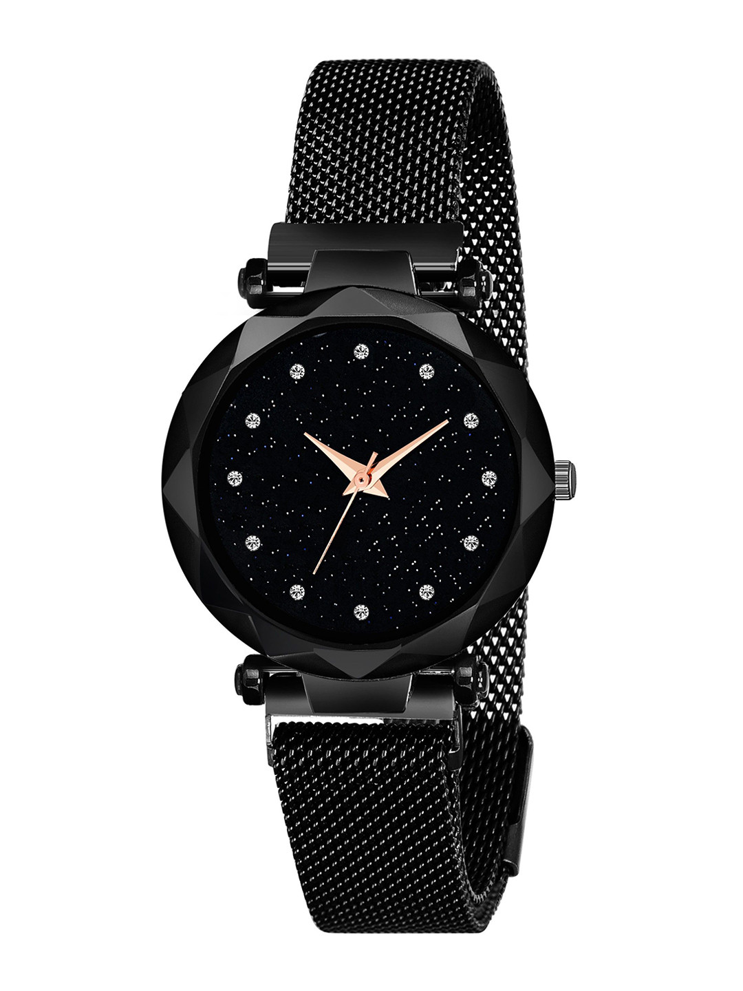 Gopal Shopcart Unisex Embellished Dial & Bracelet Style Straps Analogue Watch