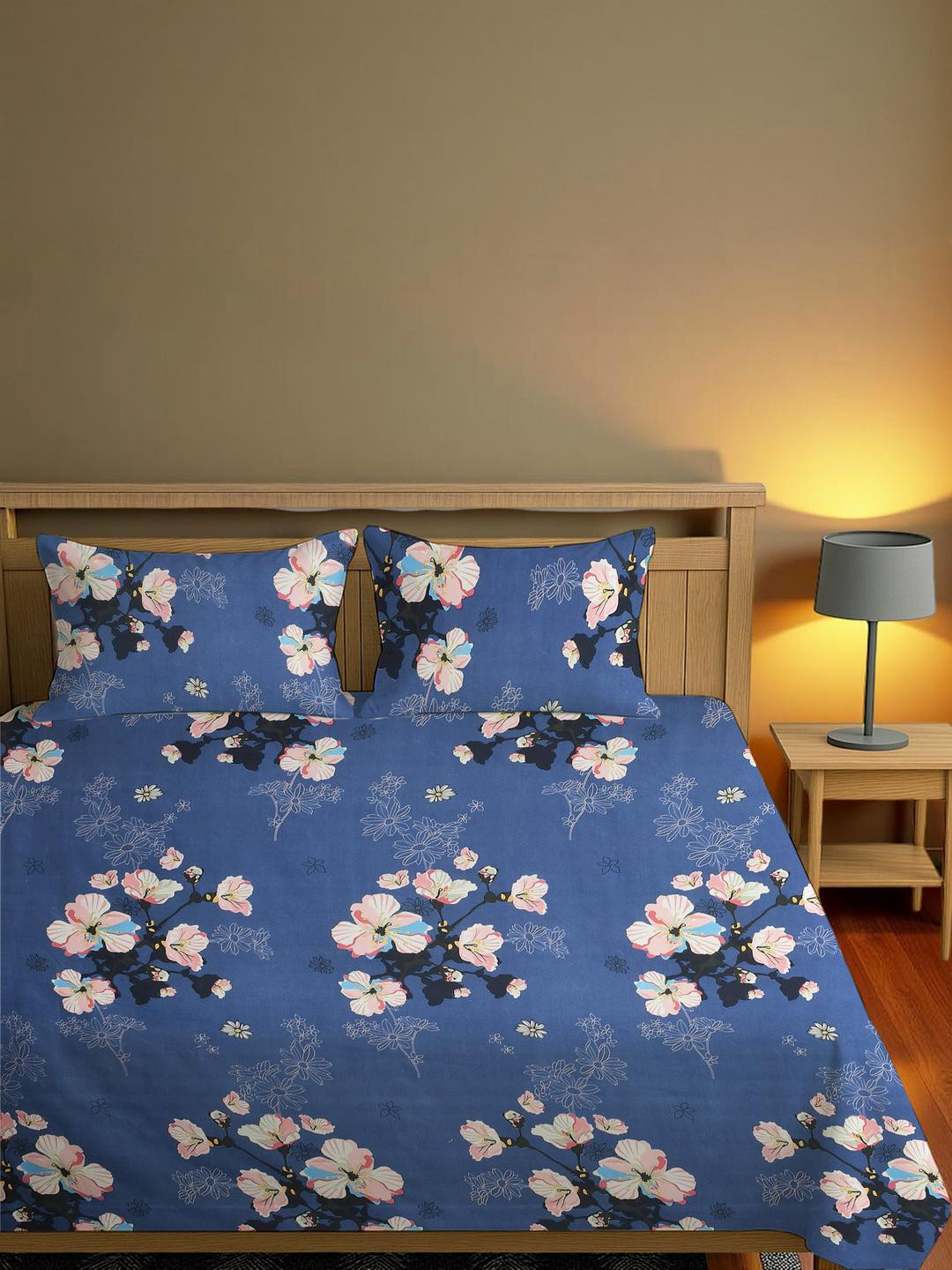 IVAZA Blue Bedsheets