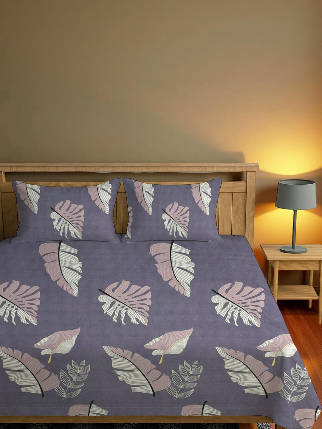 IVAZA Purple Bedsheets