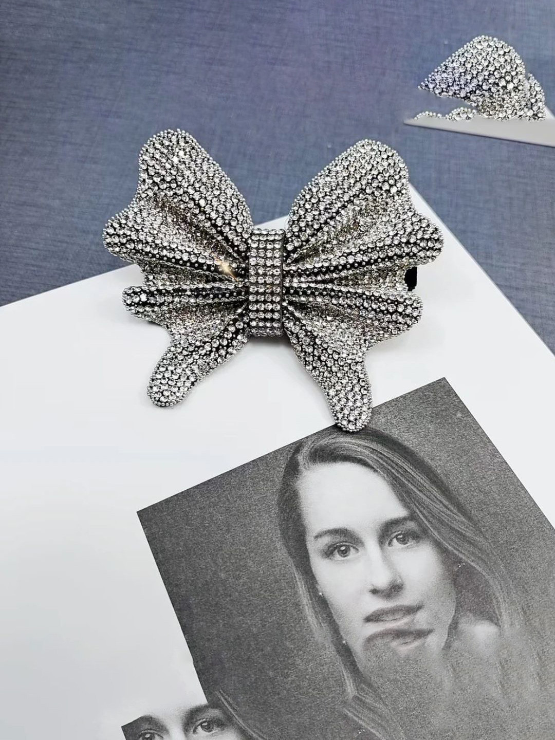 BAESD Girls Embellished Butterfly Hair Bow Clips