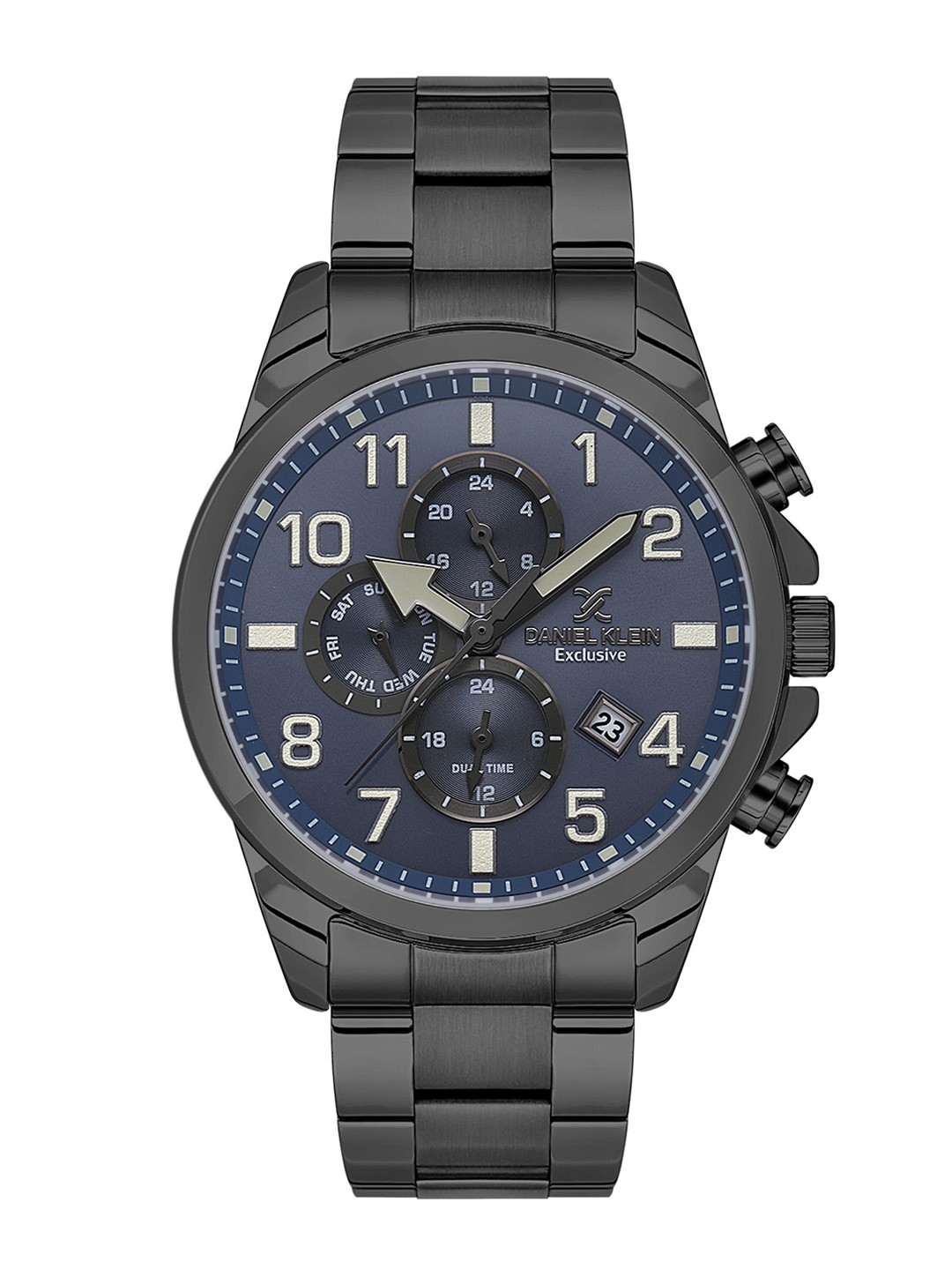 Daniel Klein Exclusive Men Solid Round Foldover Regular Analogue Watch - DKX.1.13633-4