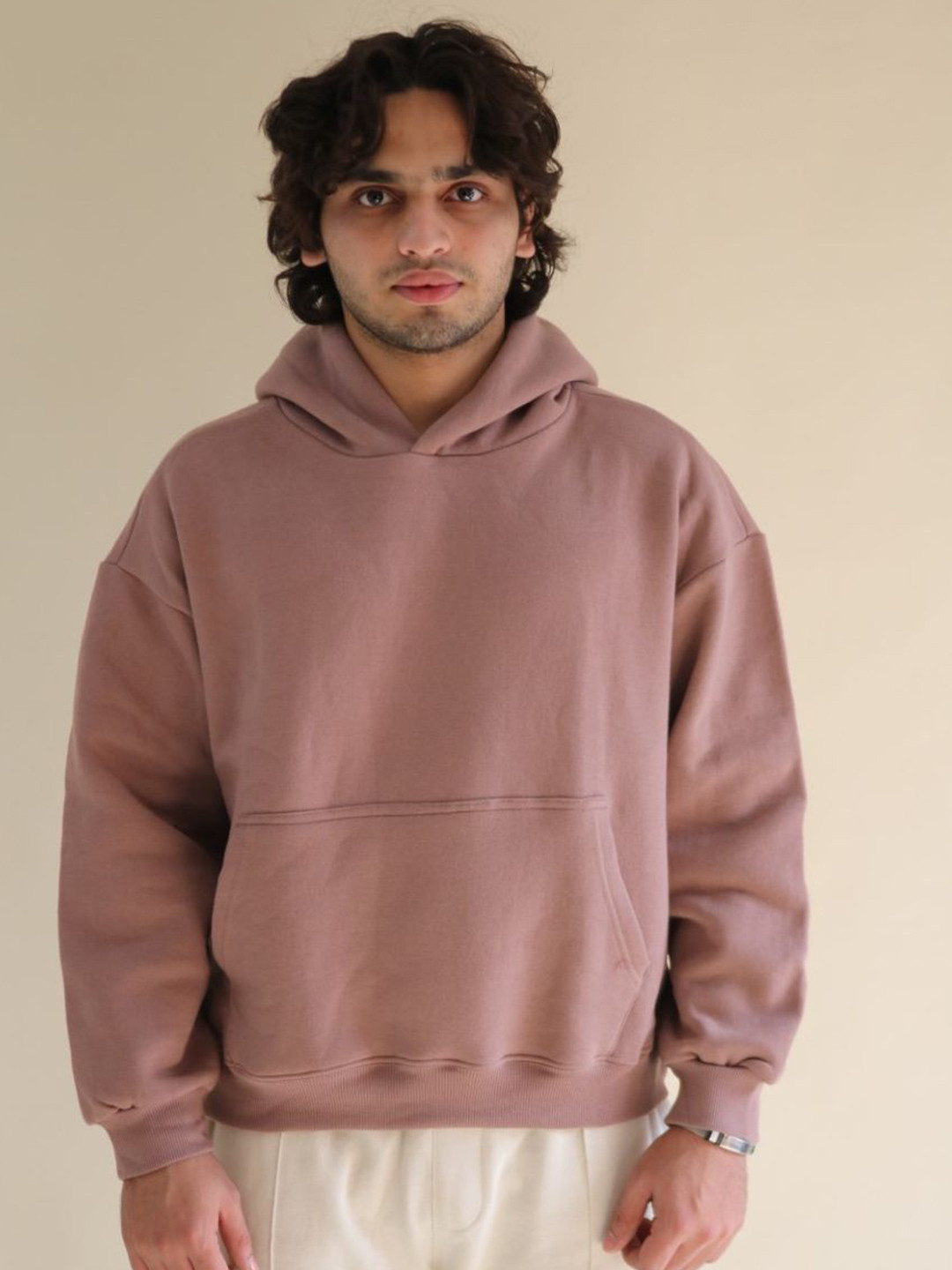 RARE & REAL Men Cotton Hooded Sweatshirt