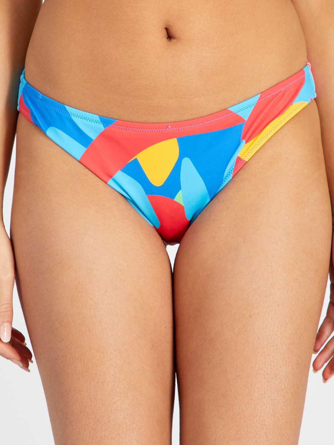 KIABI Women Color-Blocked Swim Bikini Briefs