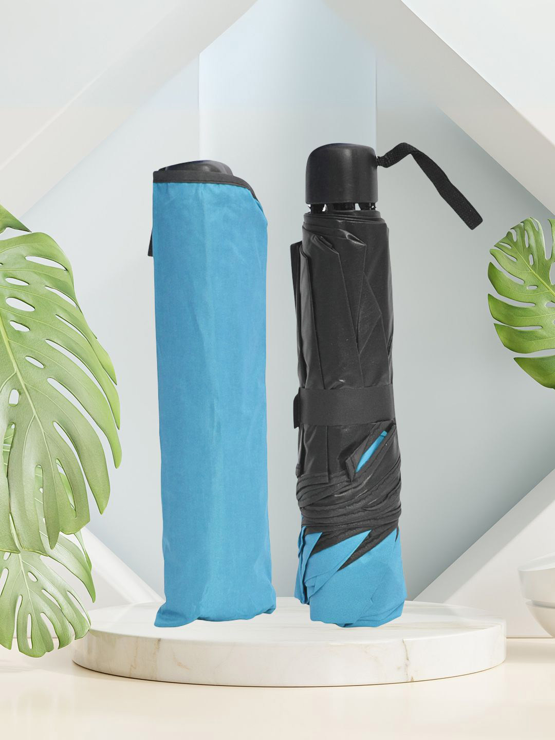 Myntra Elegant Homes Manual Waterproof 3 Fold Magic Umbrella