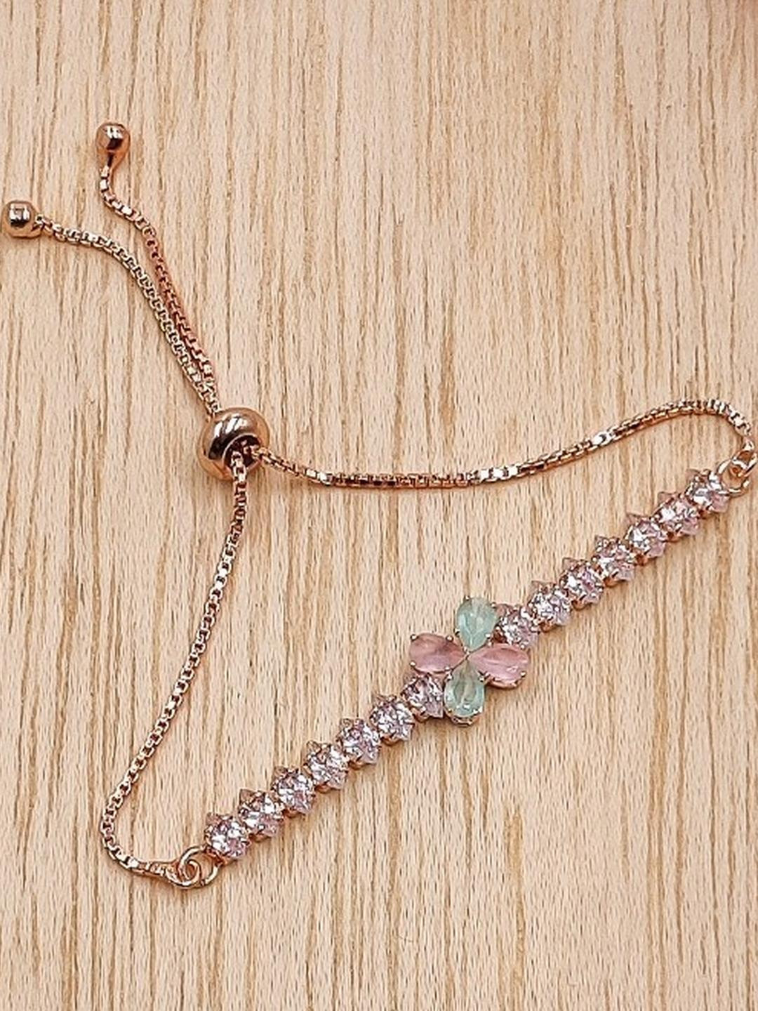 JK FASHION DEAL Women Rose Gold Bracelet