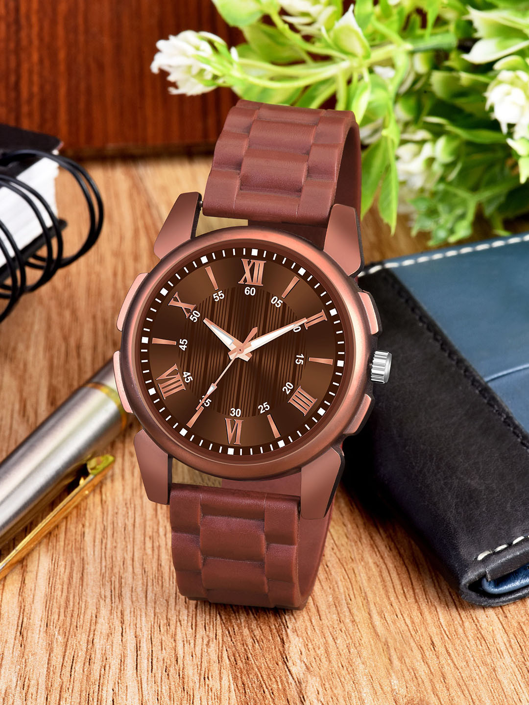 Gopal Shopcart Unisex Analogue Watch J16 1016BRO D NEW PU