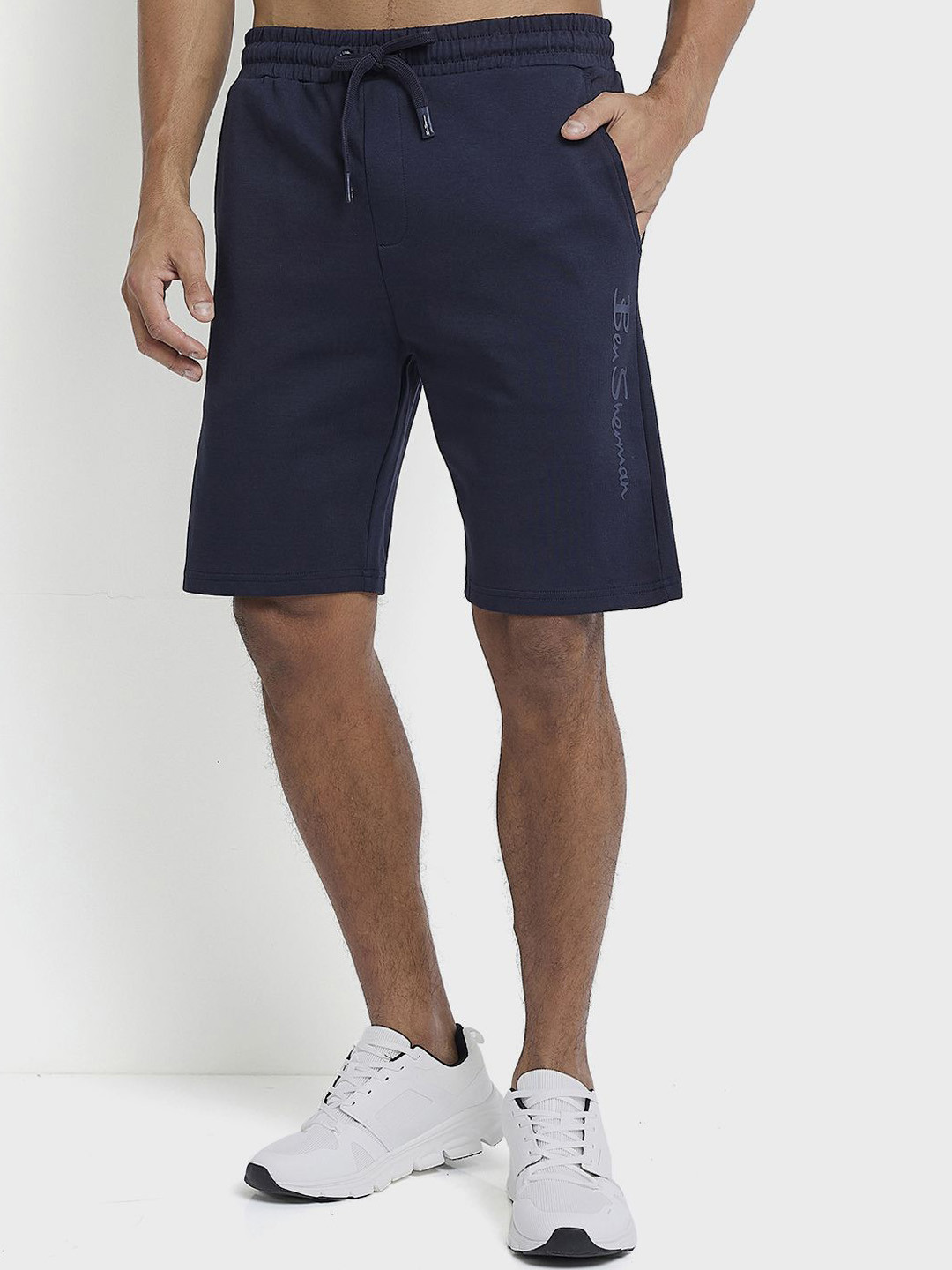 BEN SHERMAN Men Mid-Rise Relaxed Fit Shorts
