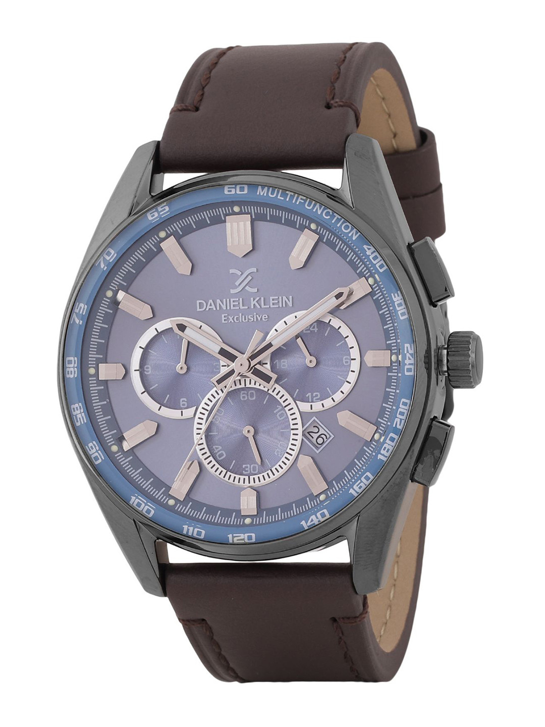 Daniel Klein Exclusive Men Dial & Leather Straps Analogue Watch DKX.1.13902-4