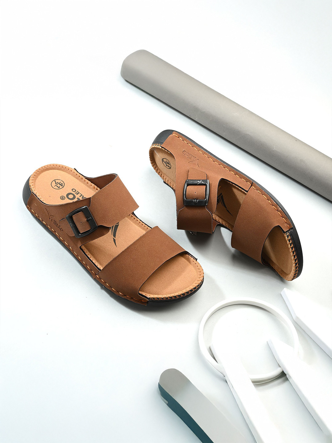 Vellinto Valor Men Buckle Comfort Sandals