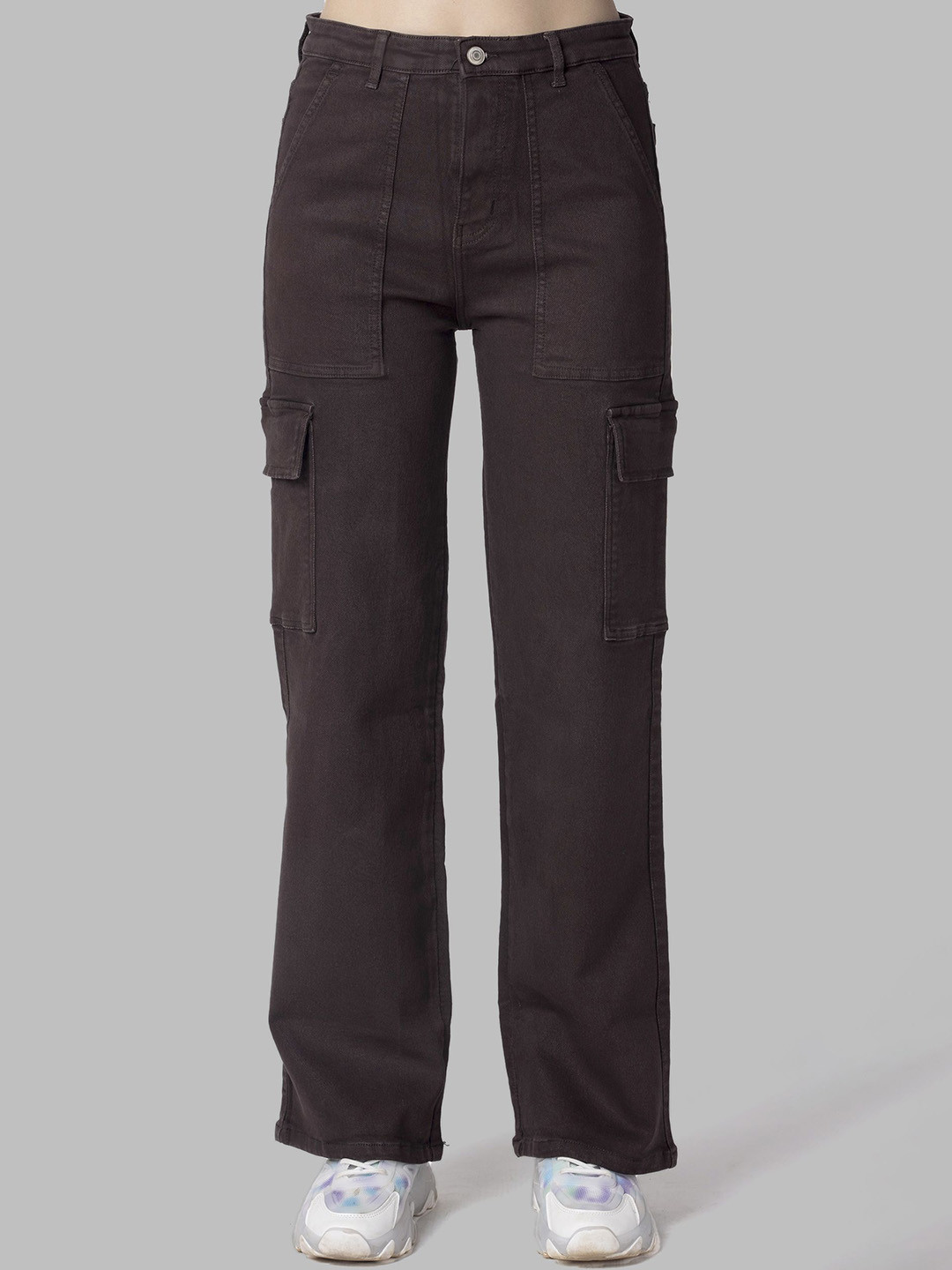 OMG CREATION Women High-Rise Stretchable Bootcut Jeans