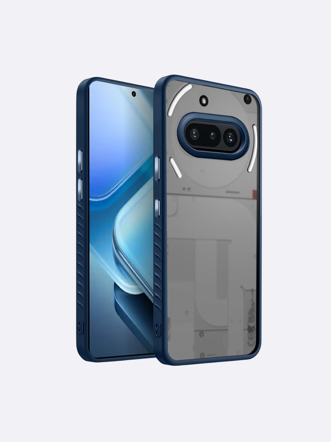 Karwan Unisex Nothing Phone 3a Shockproof Back Case Mobile Accessories