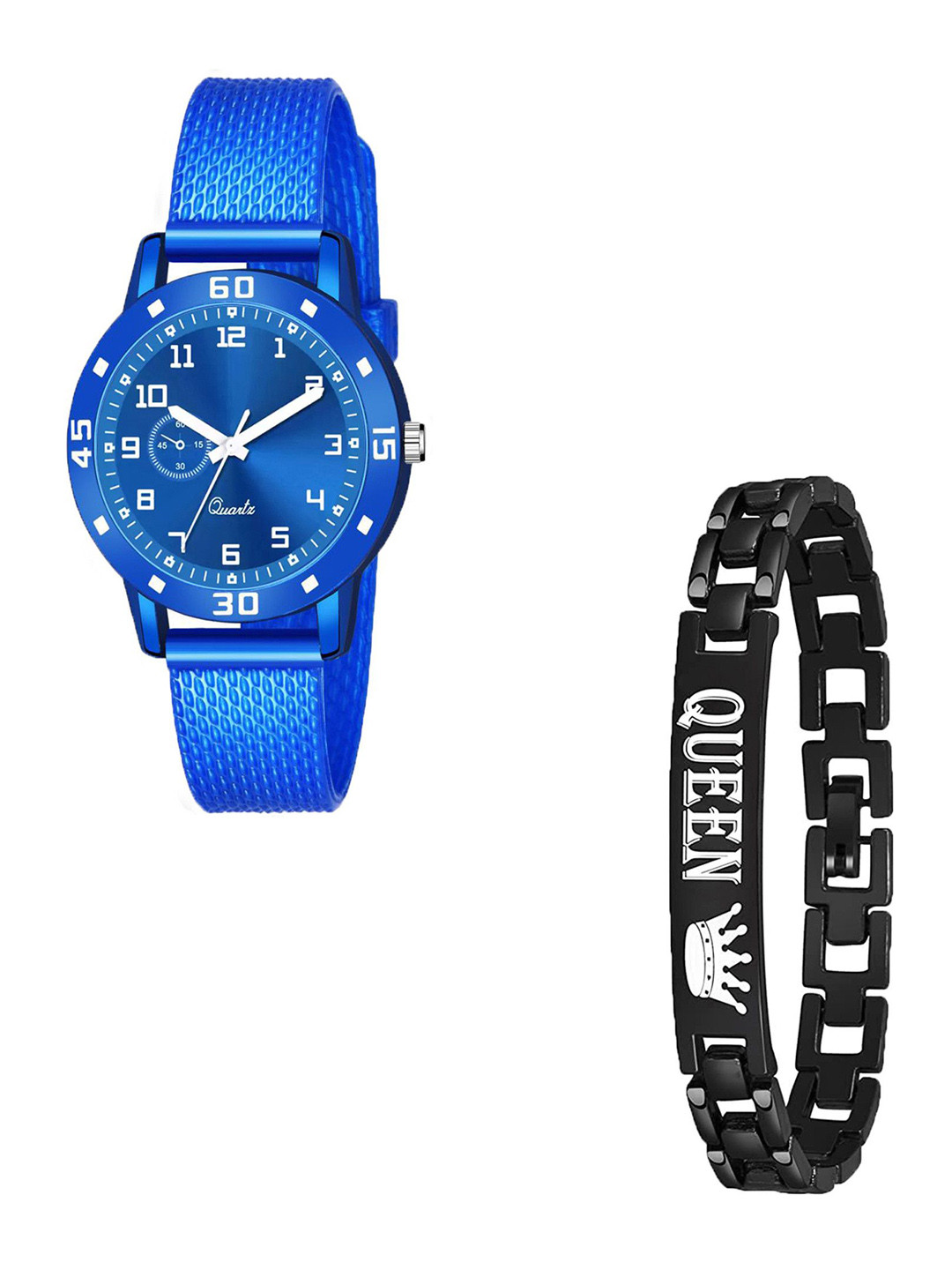 Gopal Shopcart Unisex Analogue Watch With Bracelet  C1001BLU Aeivyo S W QBLK Breclect