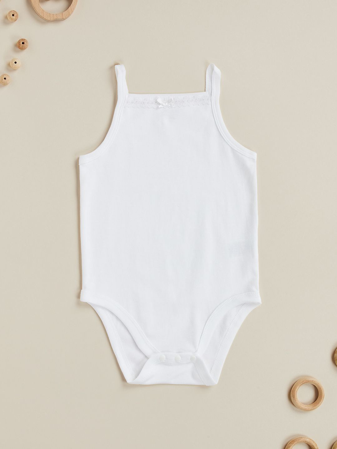Juniors by Babyshop Infant Shoulder Straps Cotton Bodysuit