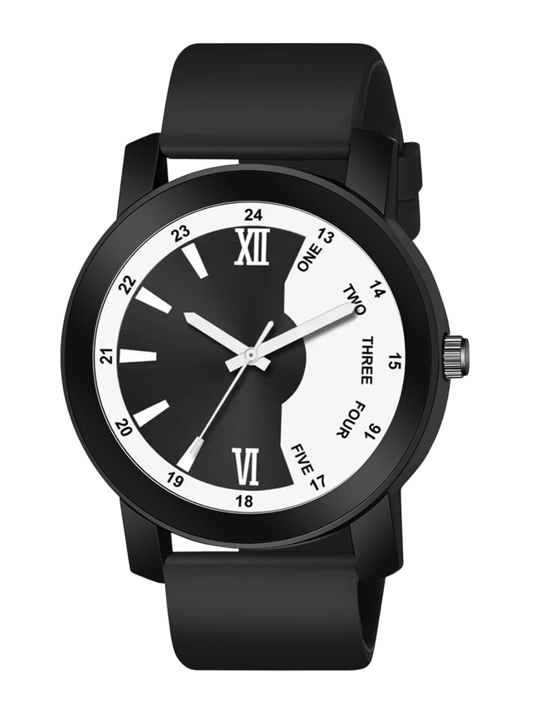 Gopal Shopcart Unisex Printed Analogue Watch - Pado C1002BLK D 804 BLK