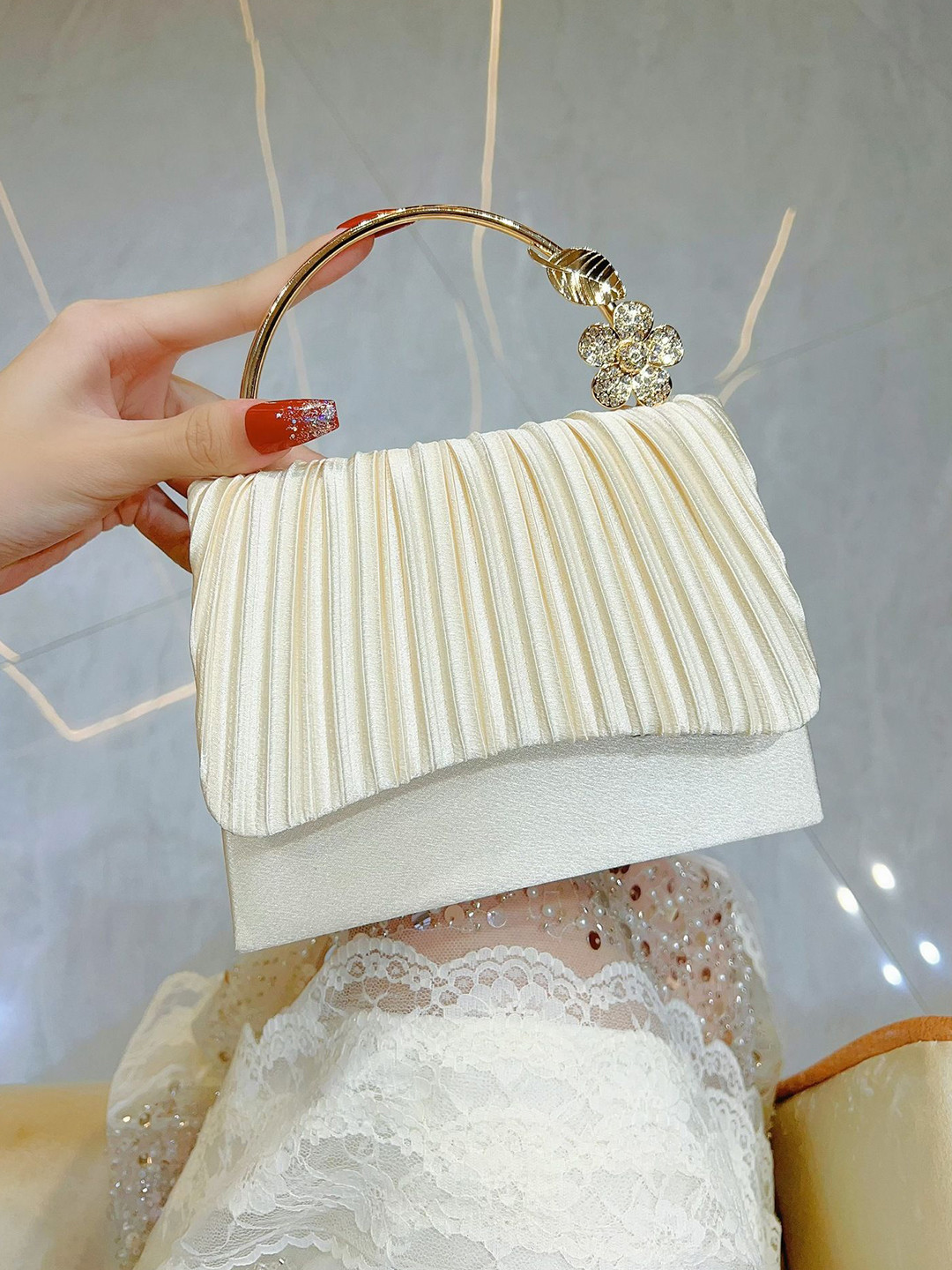 StyleCast x Revolte Women Embellished Purse