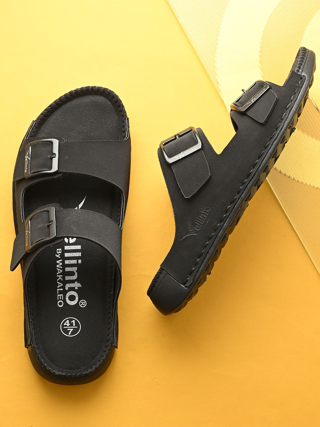 Vellinto Men Comfort Sandals With Buckle