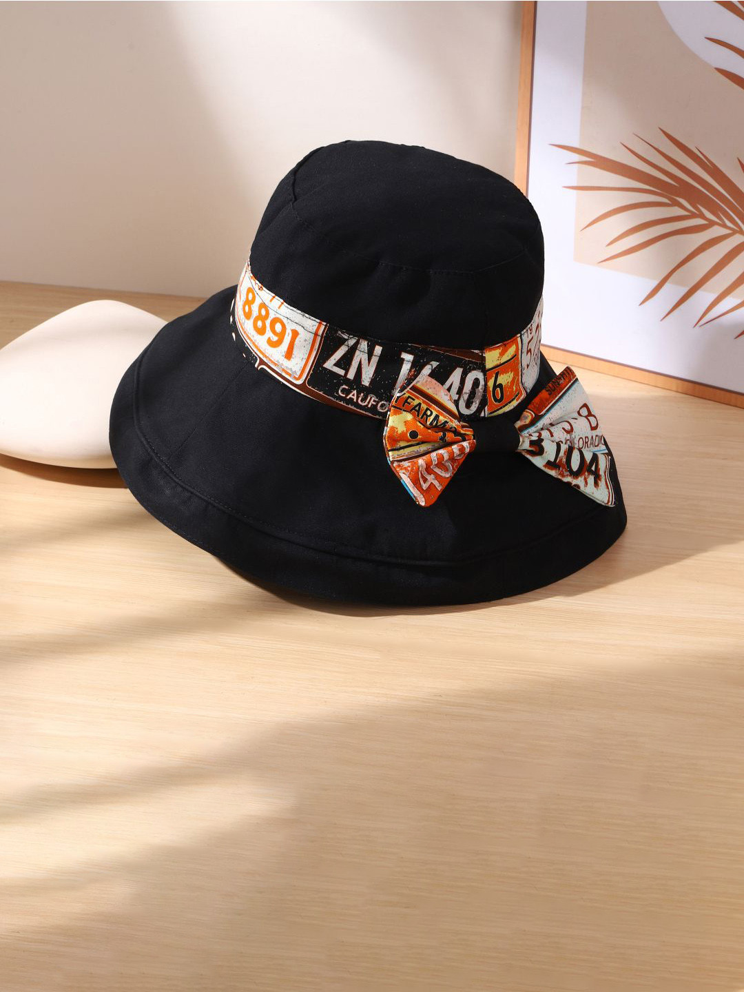 SALTY Satin Eclipse Women Bucket Hat Breathable Sun Protection Cap