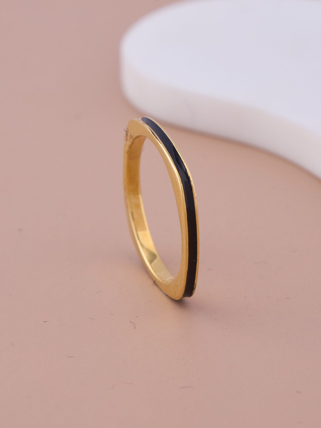 GC PREMIUM JEWELLERY Enamel Inlay Band Finger Ring