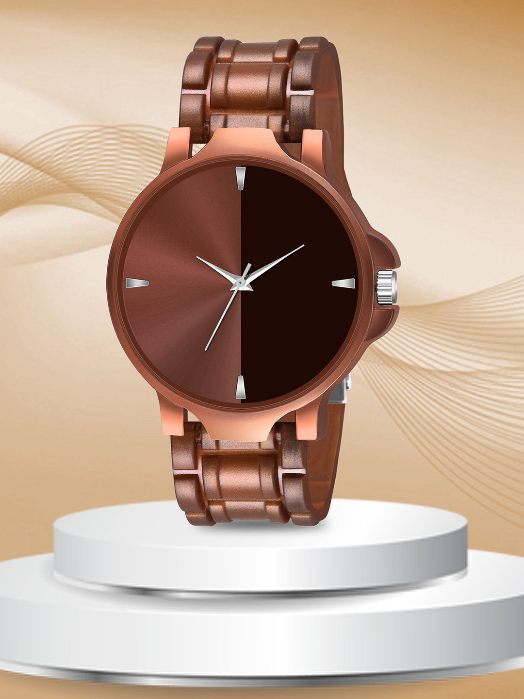 Gopal Shopcart Unisex Dial & Straps Reset Time Analogue Watch 3KAN BRO M3 D 801BRO