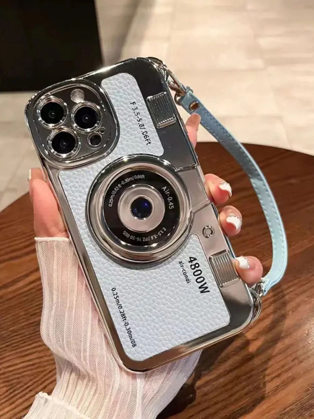 Luxury Kase Retro Vintage Camera Style PU Leather Case 3D Lens Design