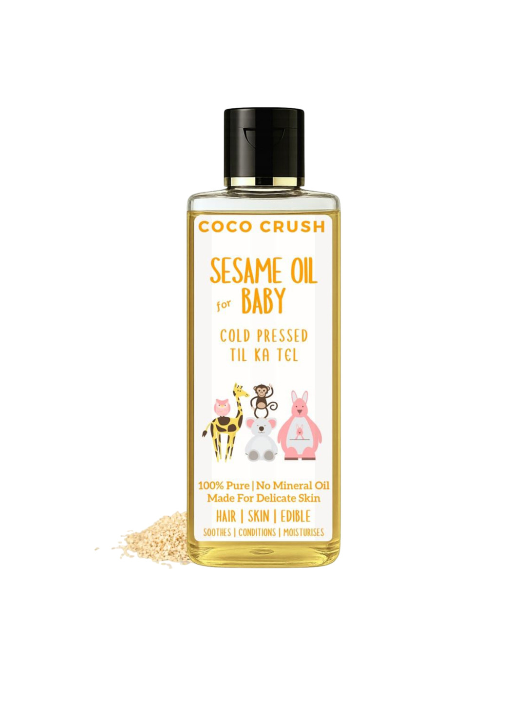 Coco Crush Cold Pressed Sesame Oil - 50 ml